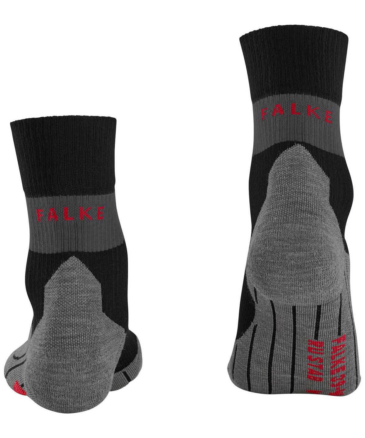 Falke RU Compression Stabilizing Running Socks Naisten Sports Socks Mustat | 25709PCIR