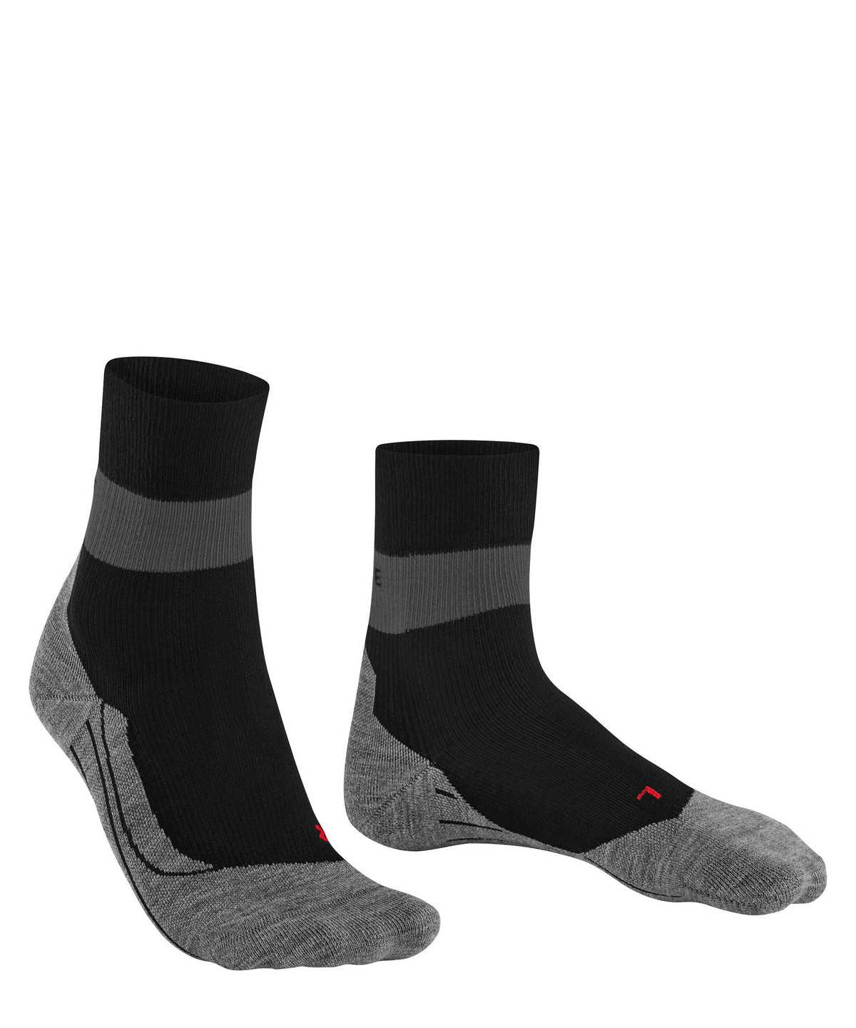 Falke RU Compression Stabilizing Running Socks Naisten Sports Socks Mustat | 25709PCIR