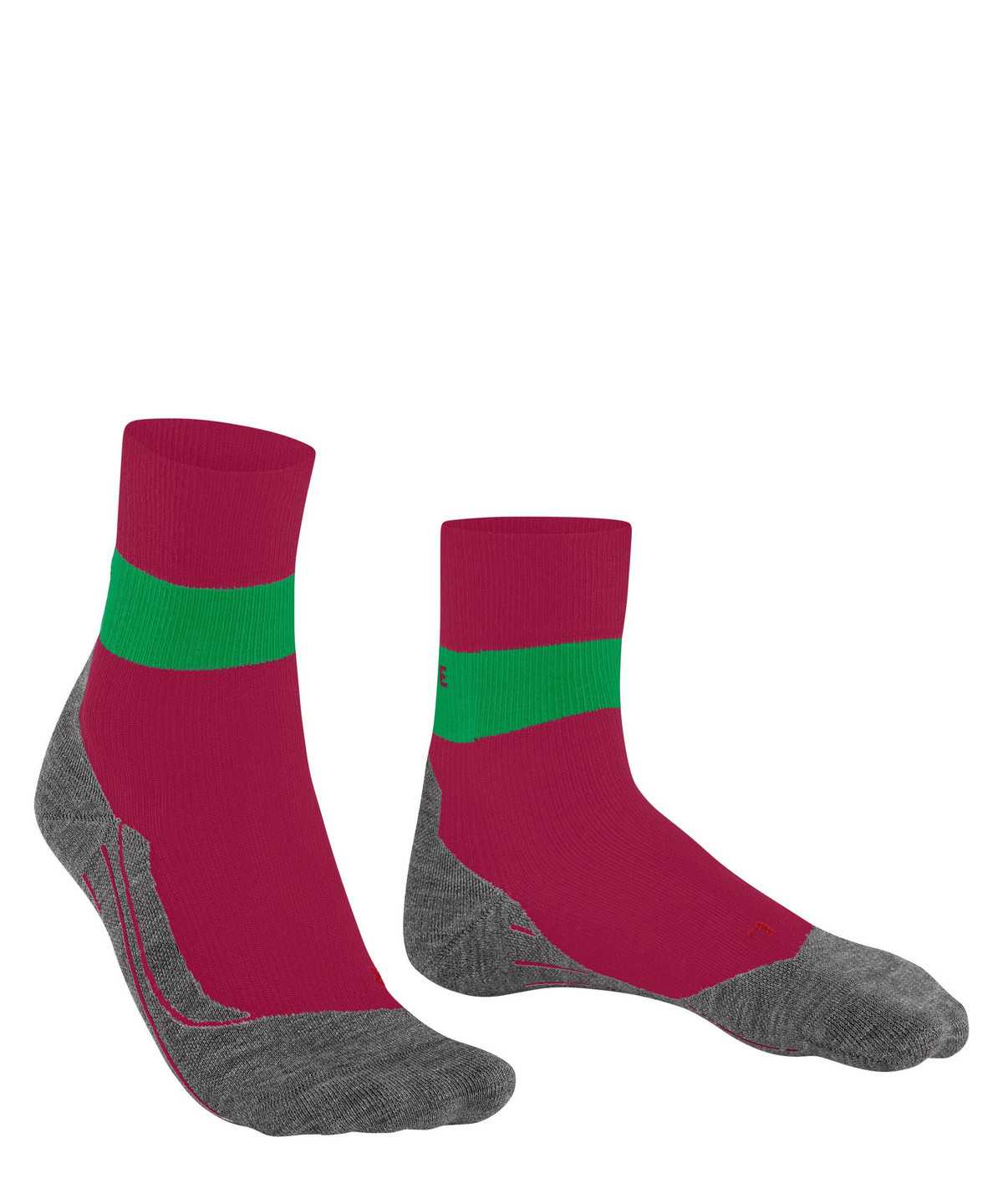 Falke RU Compression Stabilizing Running Socks Naisten Sports Socks Punainen | 23964AEBW