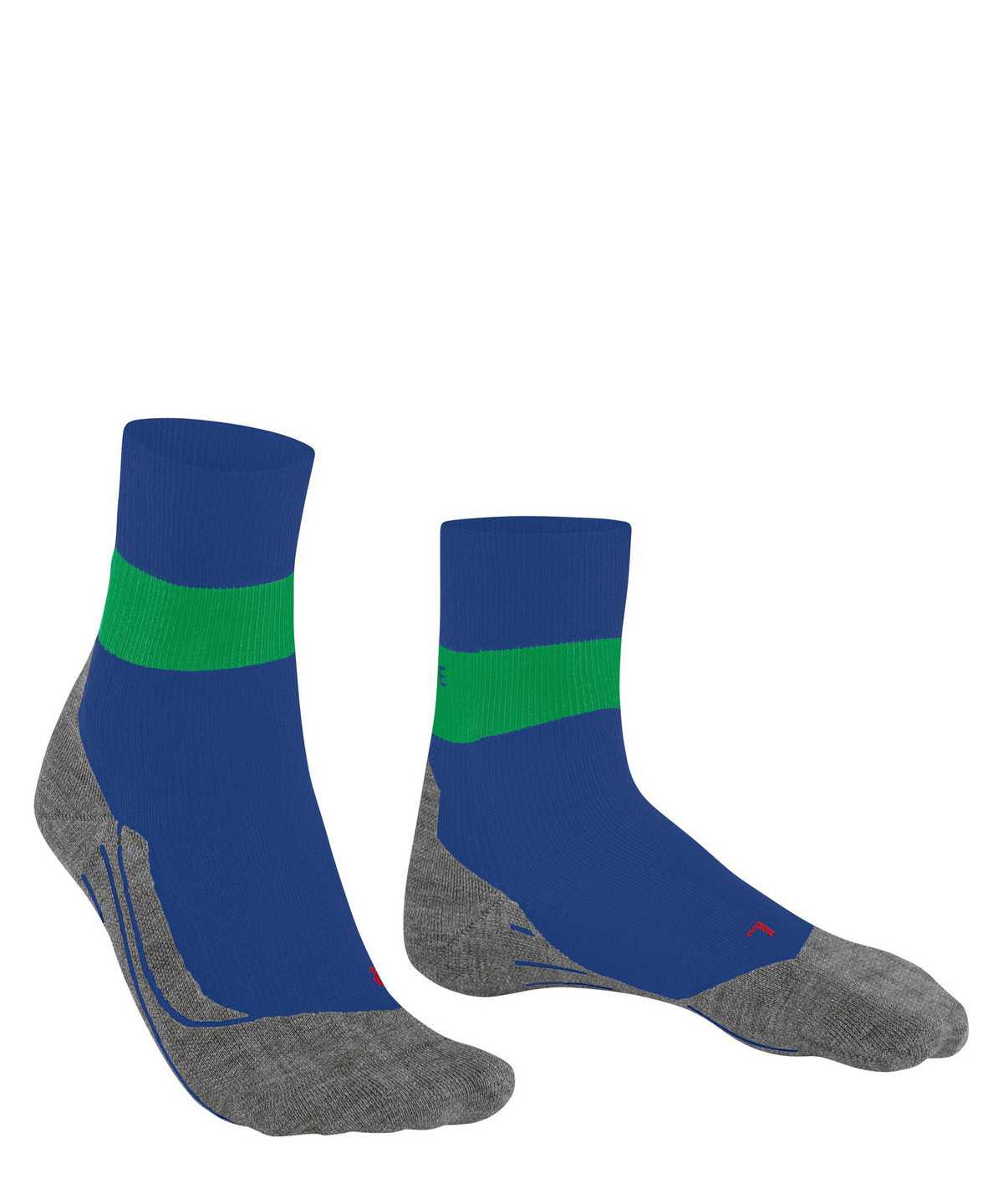 Falke RU Compression Stabilizing Running Socks Miesten Sukat Sininen | 57821KHPJ