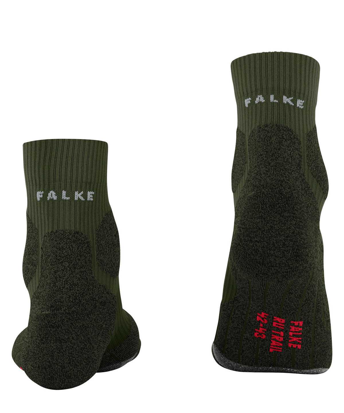 Falke RU Trail Grip Running Socks Miesten Sukat Vihreä | 74106ZLPK