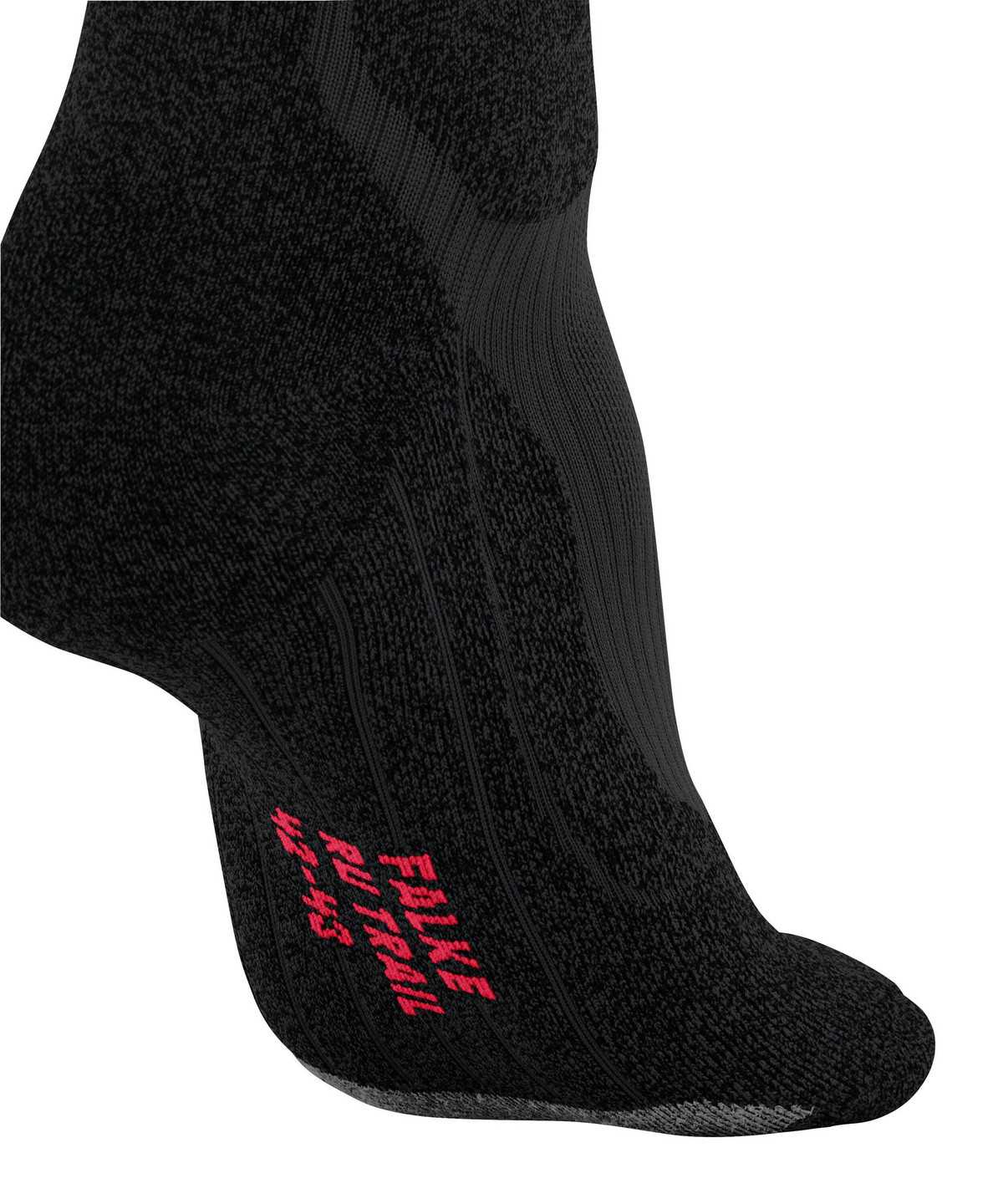 Falke RU Trail Grip Running Socks Miesten Sukat Mustat | 01768YIOX