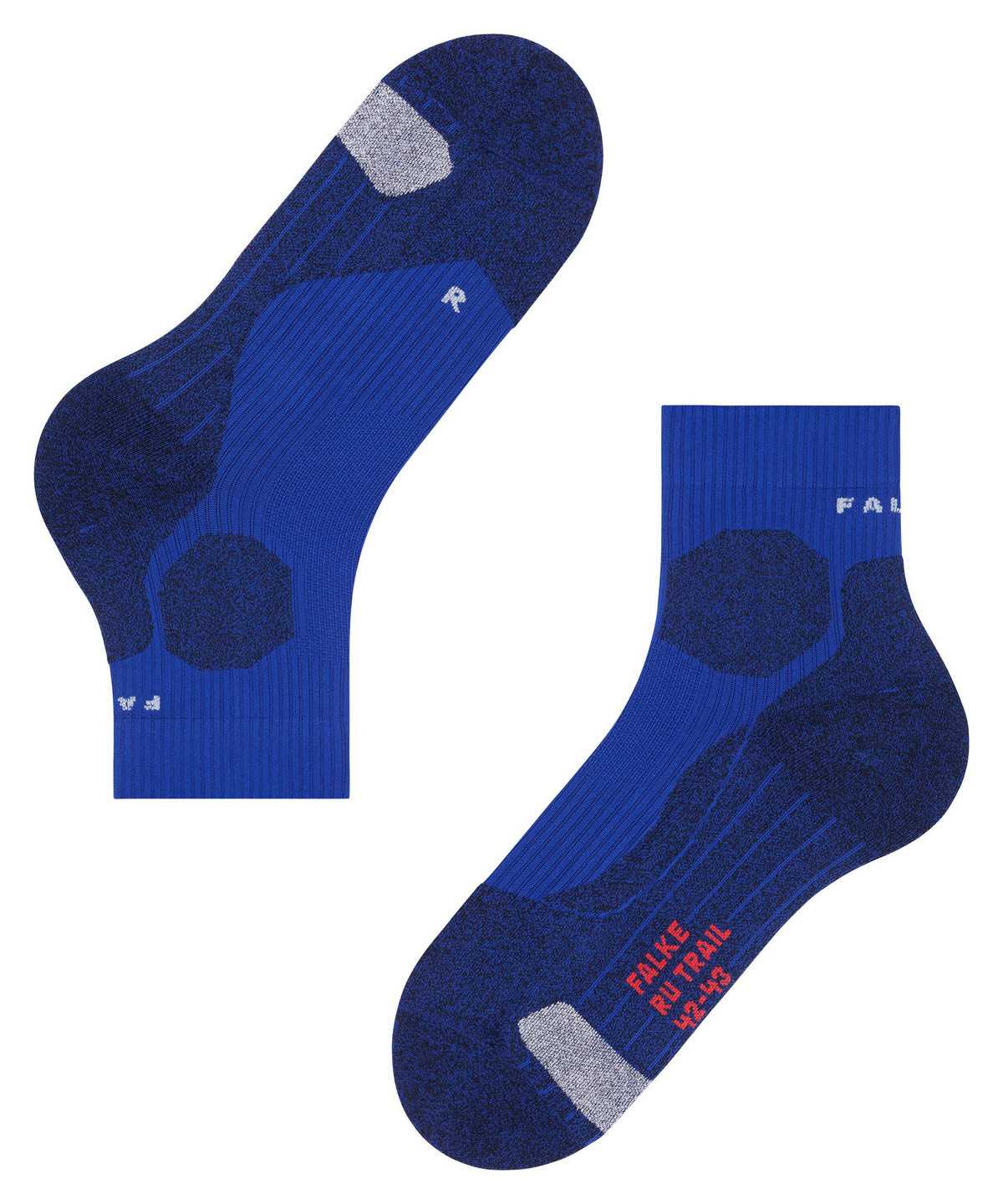 Falke RU Trail Grip Running Socks Miesten Sukat Sininen | 69807RPJC