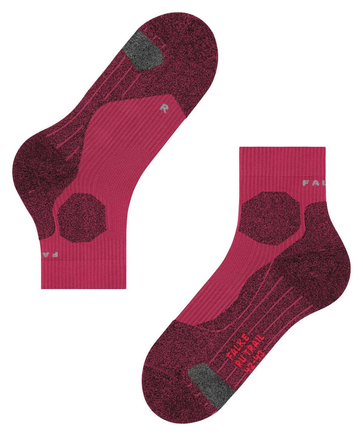 Falke RU Trail Grip Running Socks Naisten Sports Socks Punainen | 51034NLZB