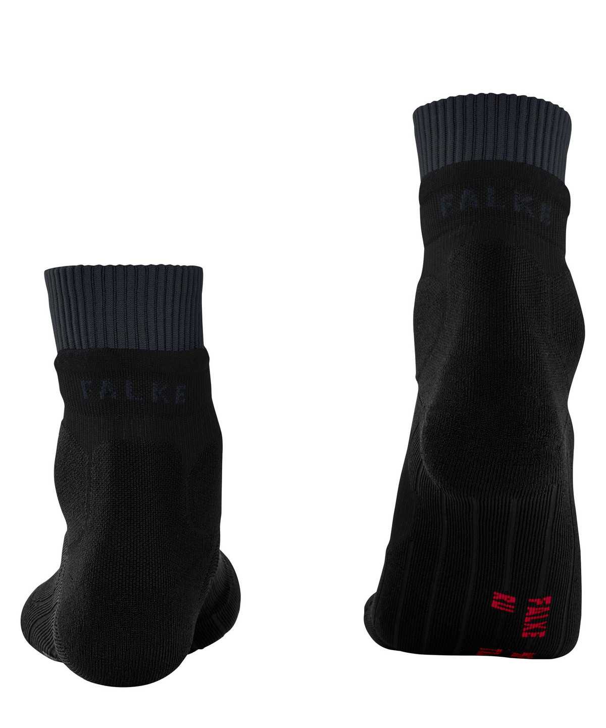 Falke RU Trail Running Socks Miesten Sukat Mustat | 84762QEXZ