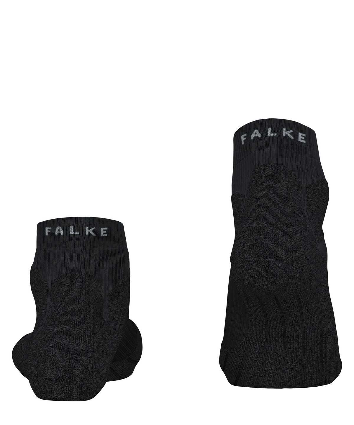 Falke RU Trail Running Socks Miesten Sukat Mustat | 06395CTZJ