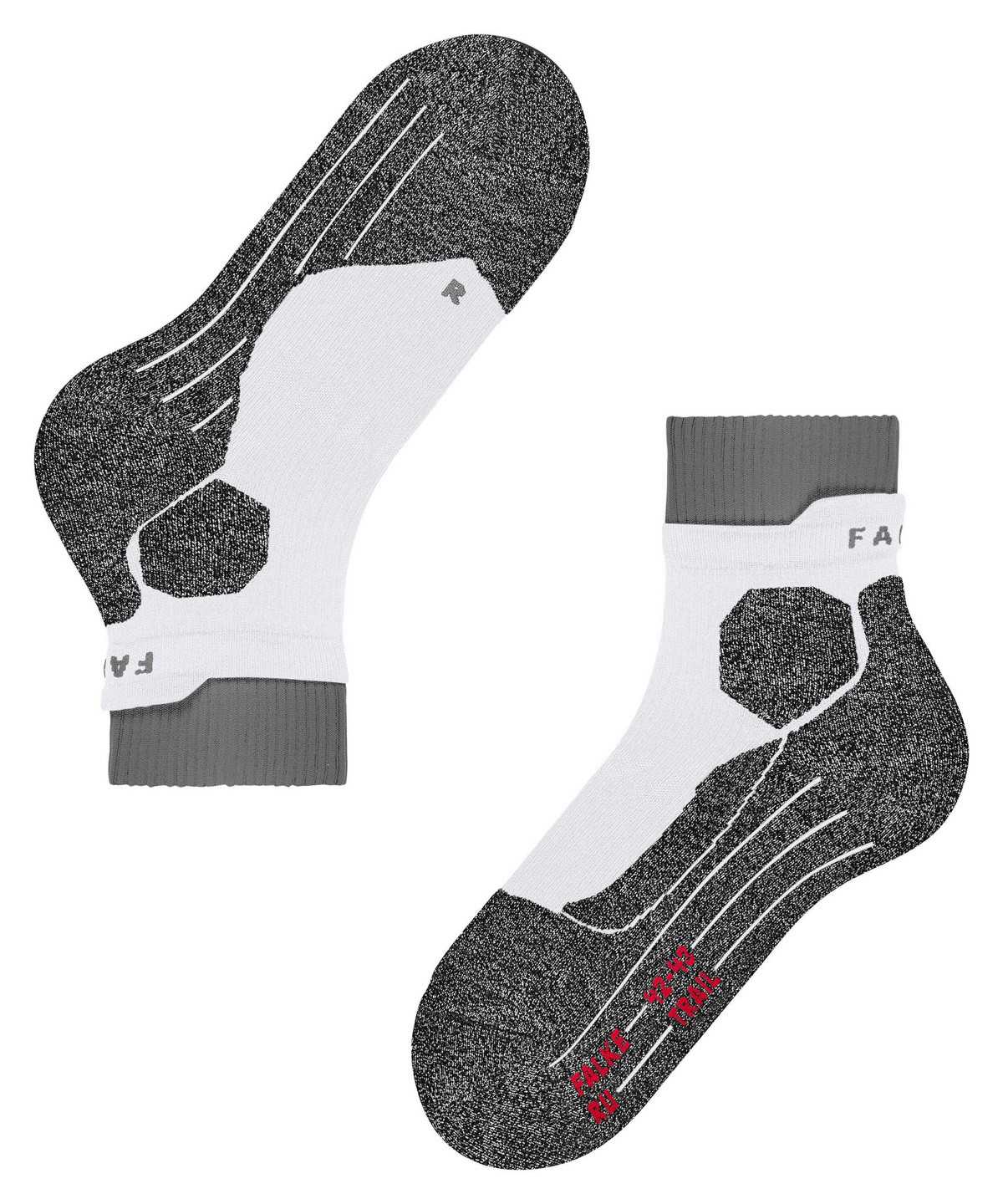 Falke RU Trail Running Socks Naisten Sports Socks Valkoinen | 67149MVUR