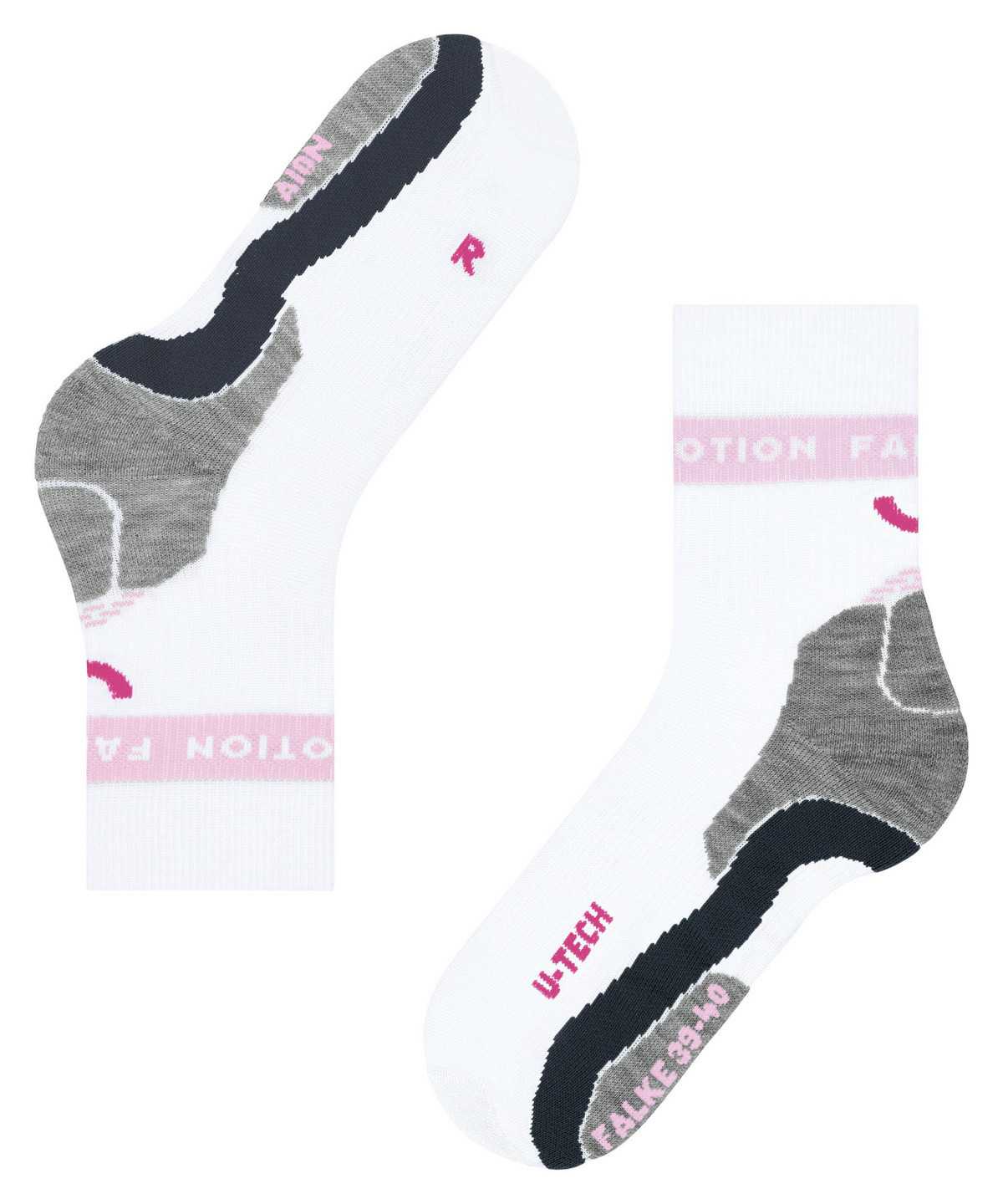 Falke RU True Motion Aion Running Socks Naisten Sports Socks Valkoinen | 46219TFNA