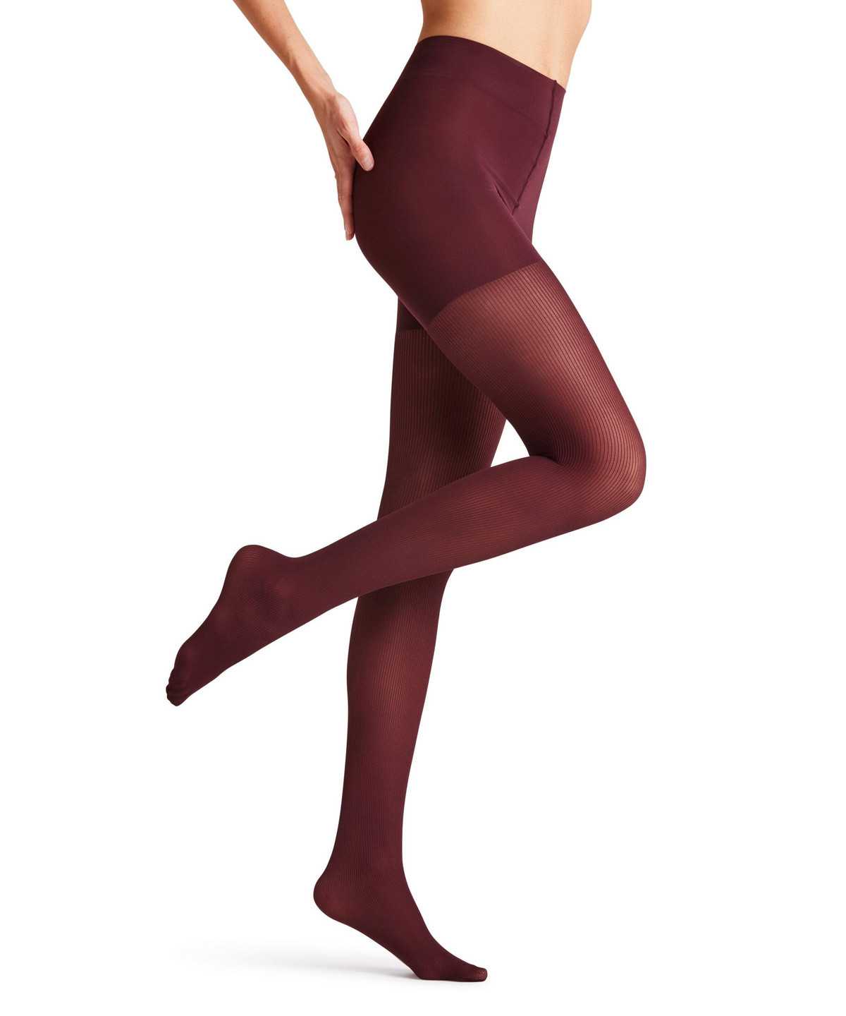 Falke Rib Shaping 50 DEN Tights Naisten Tights Punainen | 62913FSQM