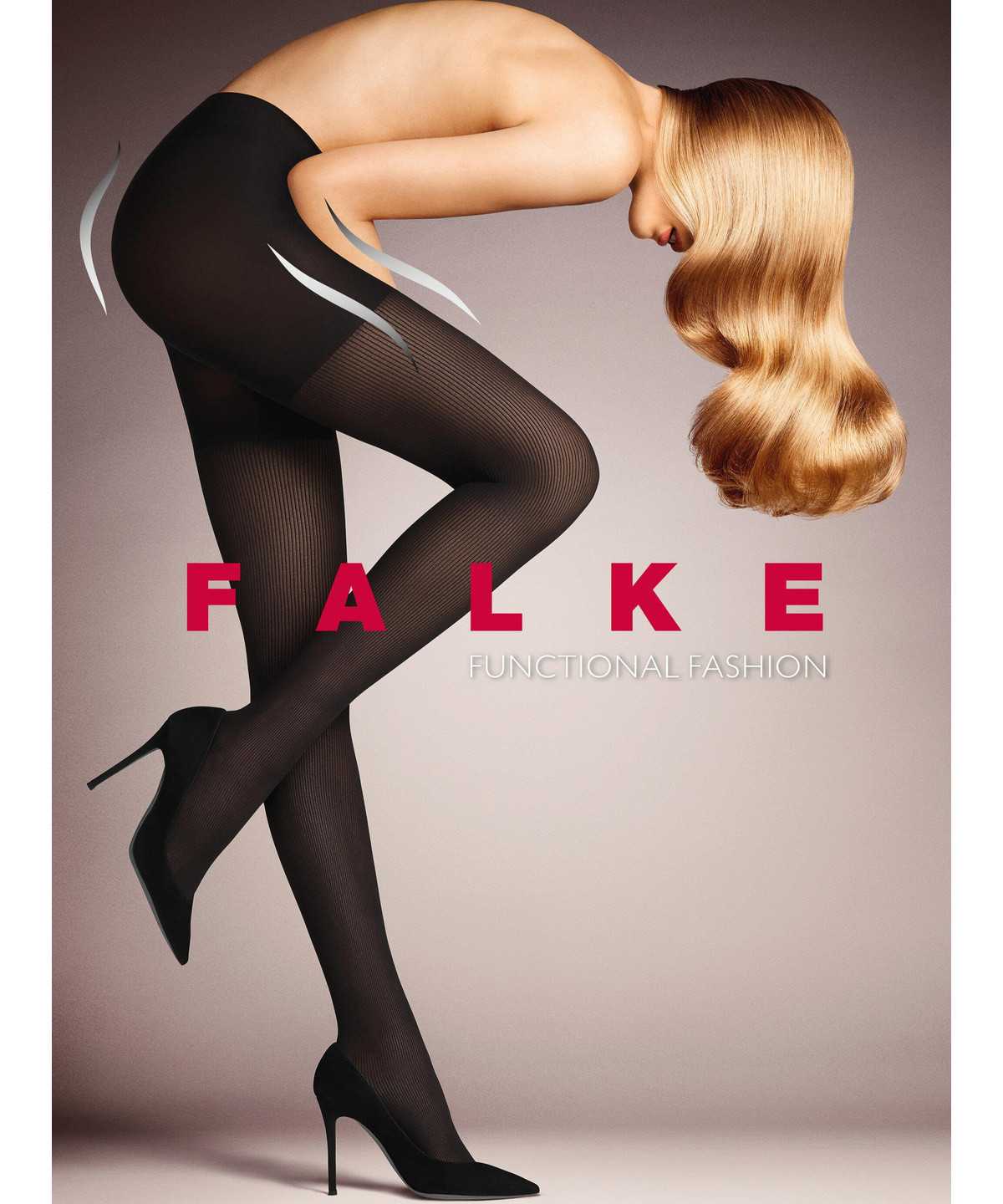 Falke Rib Shaping 50 DEN Tights Naisten Tights Punainen | 62913FSQM