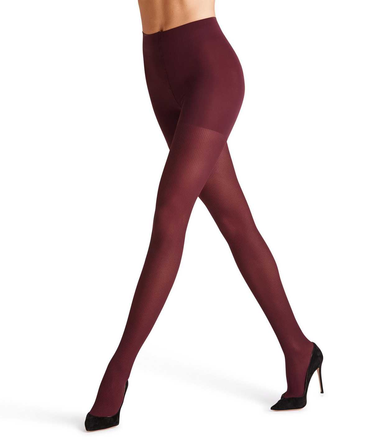 Falke Rib Shaping 50 DEN Tights Naisten Tights Punainen | 62913FSQM