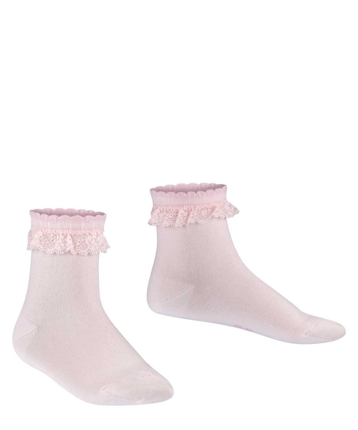 Falke Romantic Lace Socks Lasten Sukat Pinkki | 97810POYK