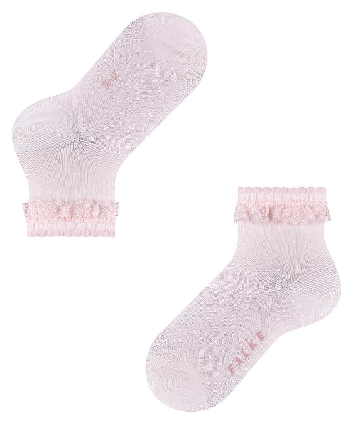 Falke Romantic Lace Socks Lasten Sukat Pinkki | 97810POYK