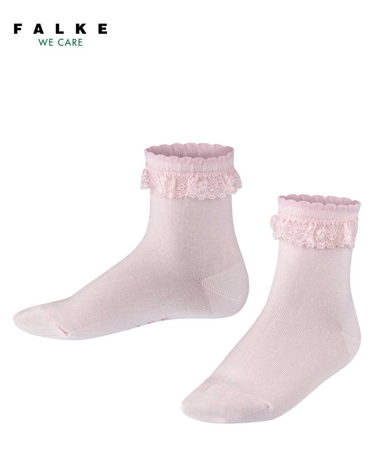 Falke Romantic Lace Socks Lasten Sukat Pinkki | 97810POYK