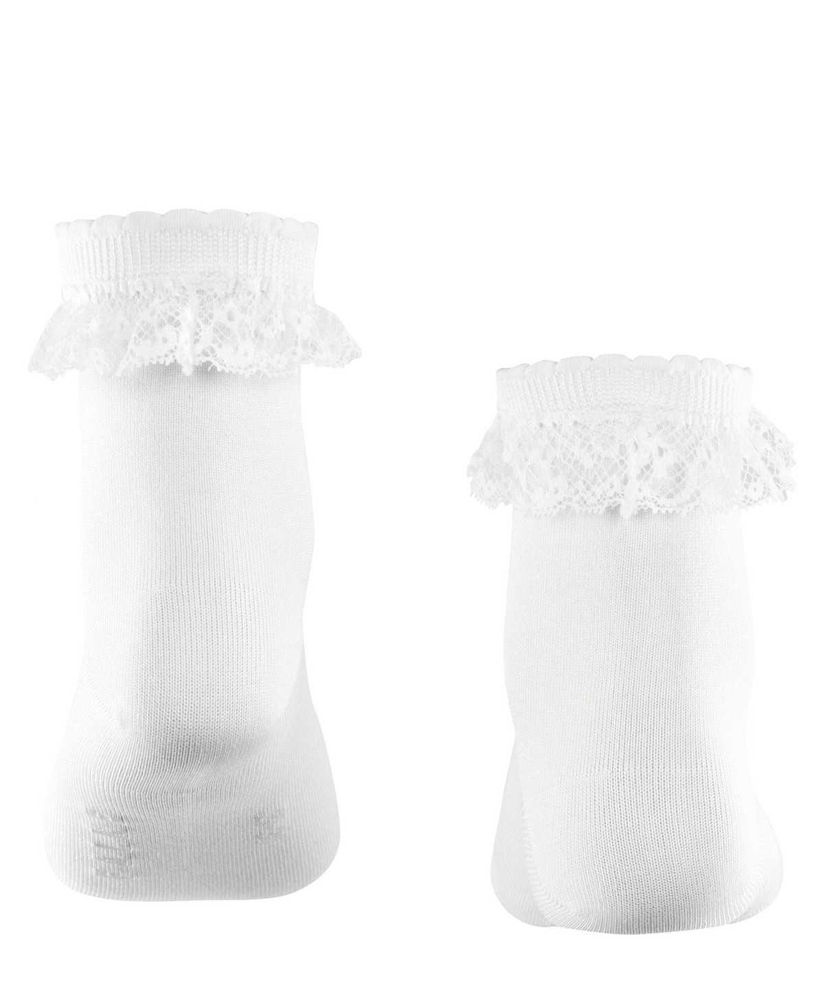 Falke Romantic Lace Socks Lasten Sukat Valkoinen | 75408EPVB