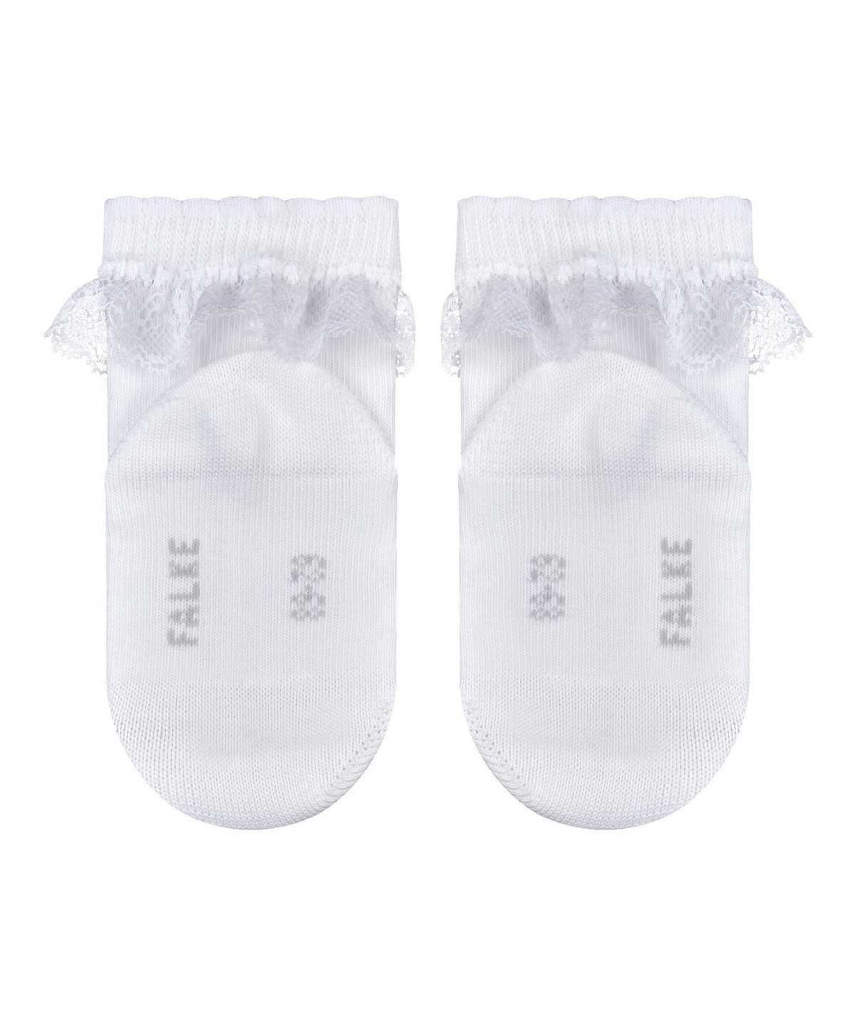 Falke Romantic Lace Socks Vauvan Sukat Valkoinen | 45036ZUQT