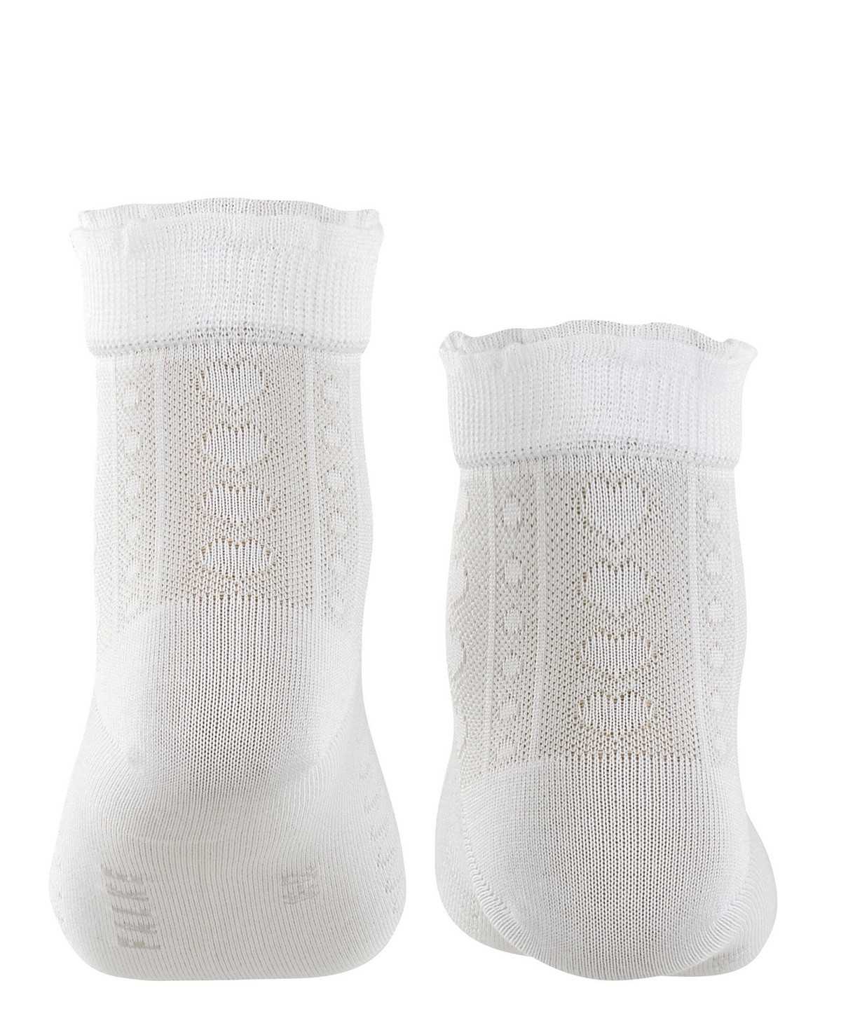 Falke Romantic Net Socks Lasten Sukat Valkoinen | 08136YXIE