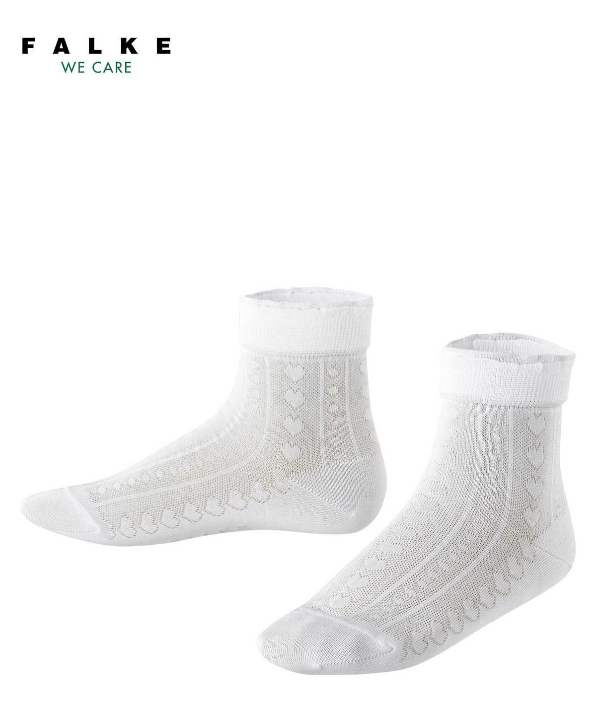 Falke Romantic Net Socks Lasten Sukat Valkoinen | 08136YXIE