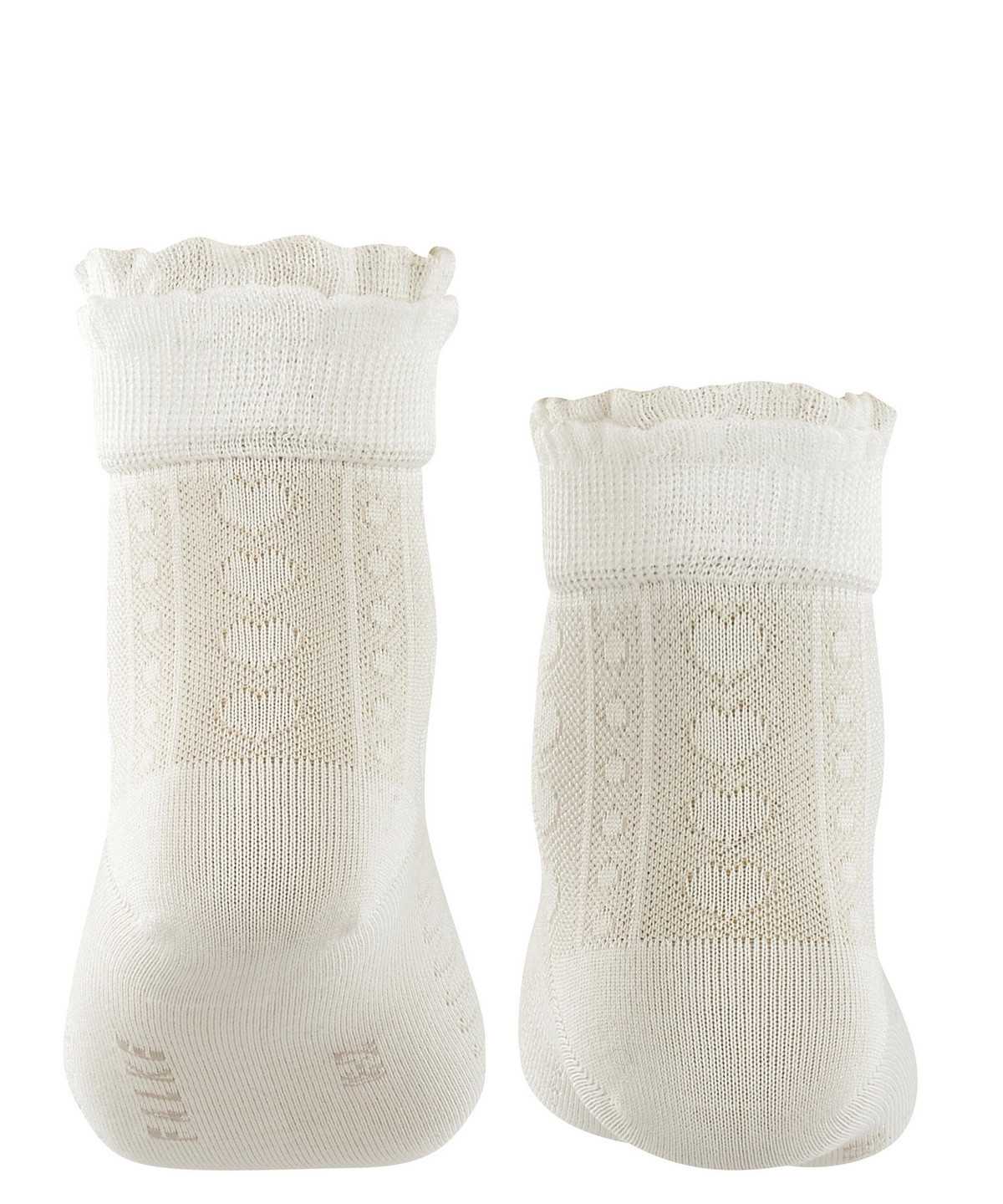 Falke Romantic Net Socks Lasten Sukat Valkoinen | 32981LVHT