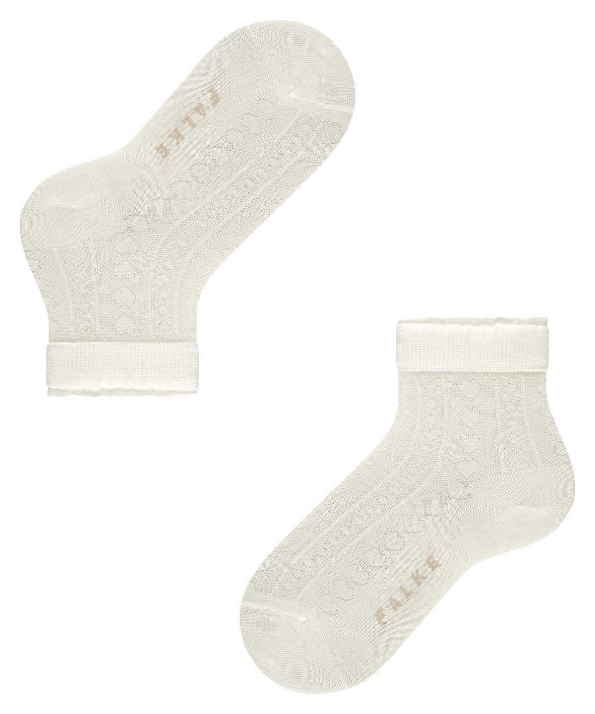 Falke Romantic Net Socks Lasten Sukat Valkoinen | 32981LVHT