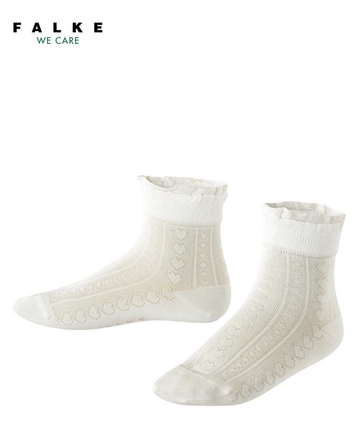 Falke Romantic Net Socks Lasten Sukat Valkoinen | 32981LVHT