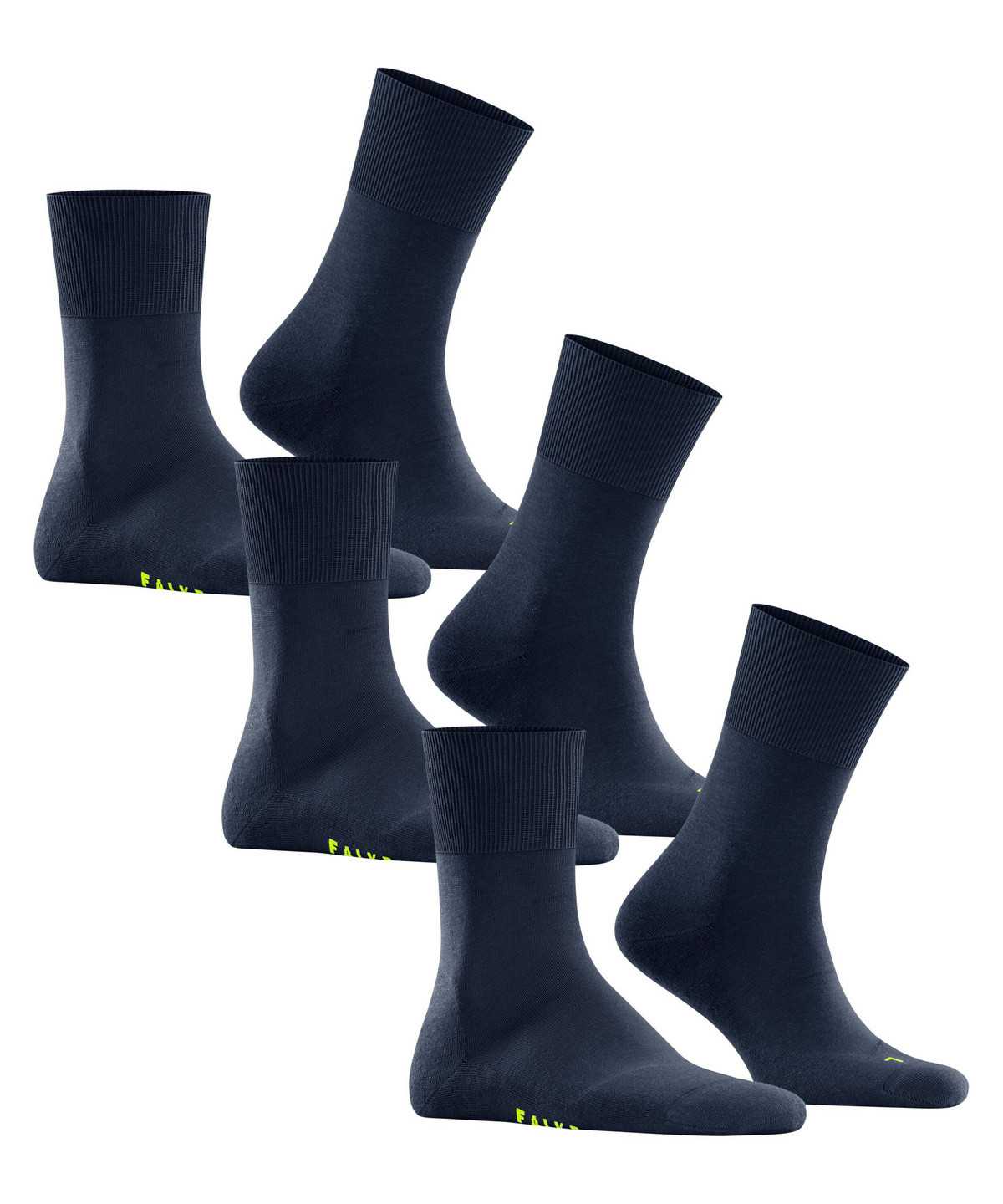 Falke Run 3-Pack Socks Miesten Sukat Sininen | 67103ZJHN