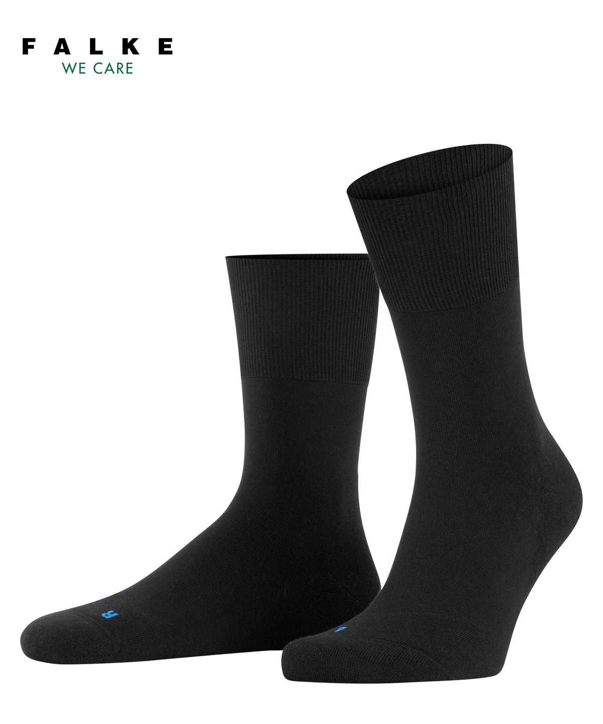 Falke Run Socks Miesten Sukat Mustat | 51982RTYA