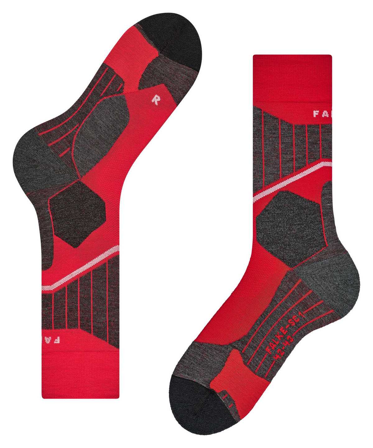 Falke SC1 Skiing Socks Naisten Sports Socks Punainen | 05139CHAS