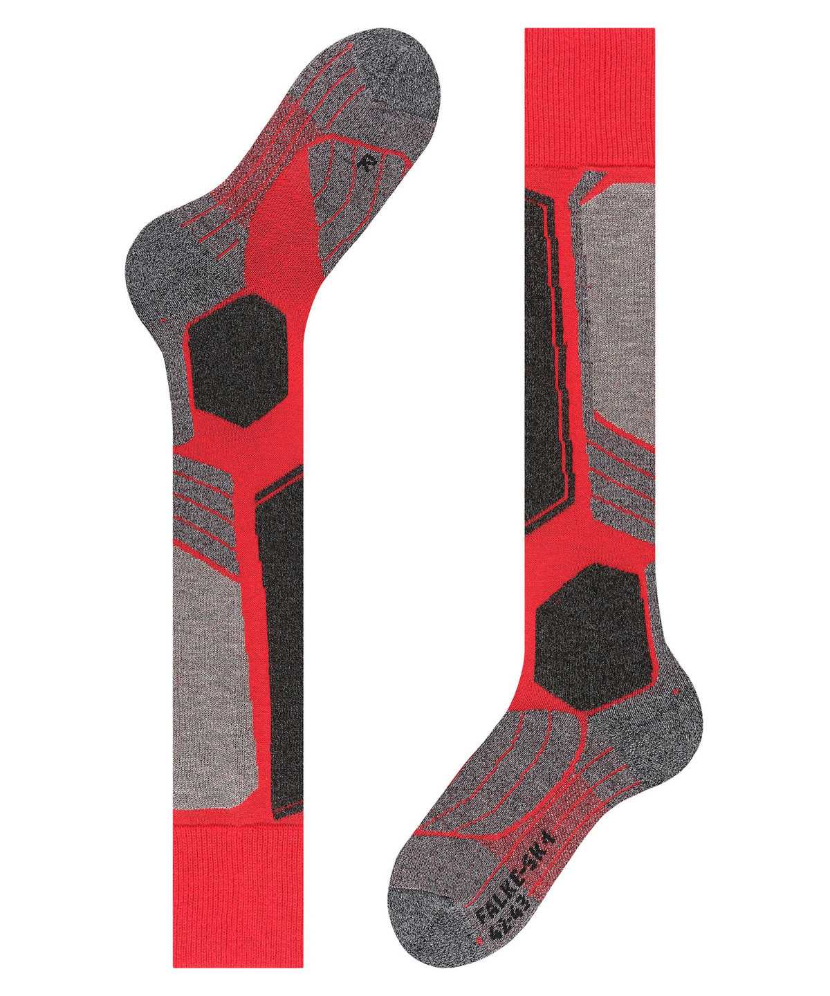 Falke SK1 Comfort Skiing Knee-high Socks Miesten Sukat Punainen | 70315FRUO