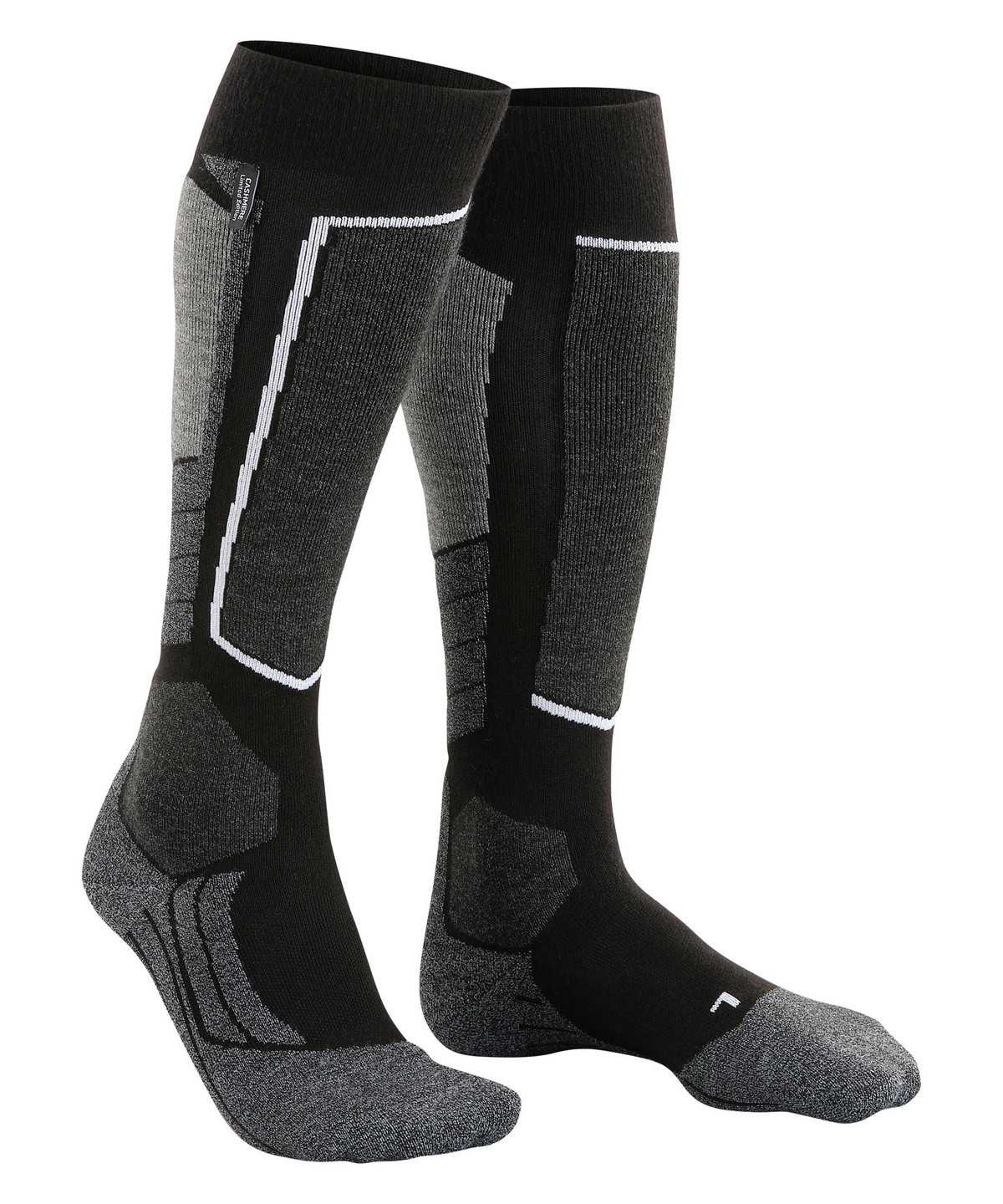 Falke SK2 Intermediate Cashmere Skiing Knee-high Socks Miesten Sukat Mustat | 13457TERW