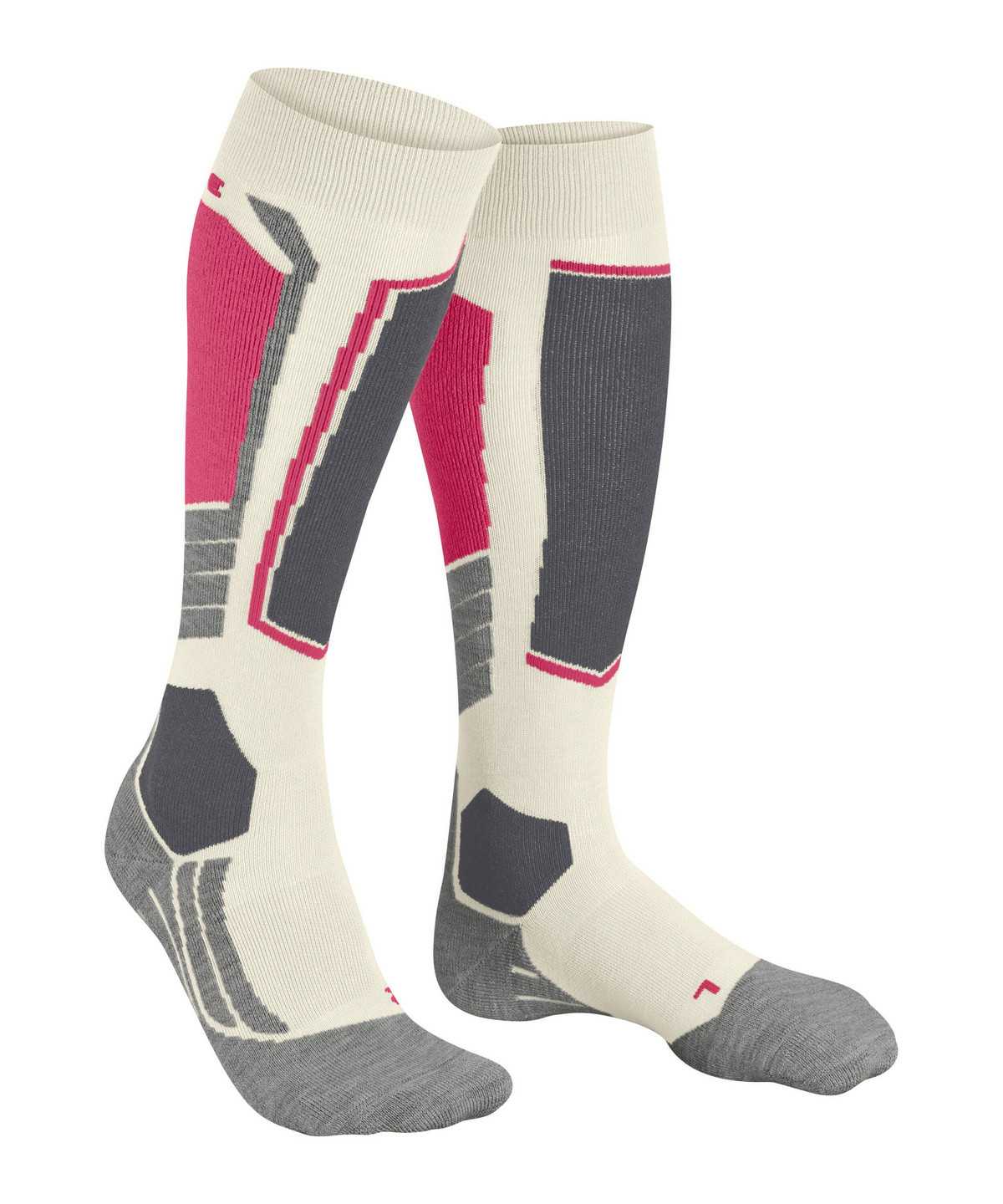 Falke SK2 Intermediate Skiing Knee-high Socks Naisten Sports Socks Valkoinen | 98074TSRQ