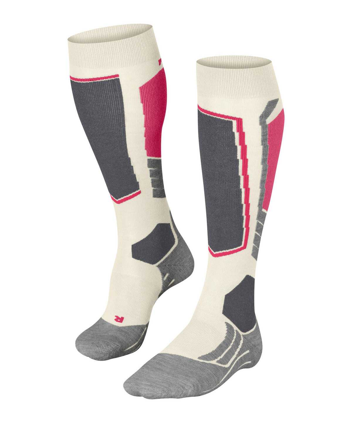 Falke SK2 Intermediate Skiing Knee-high Socks Naisten Sports Socks Valkoinen | 98074TSRQ