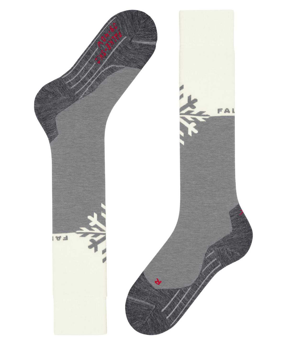 Falke SK2 Intermediate Skiing Knee-high Socks Naisten Sports Socks Harmaat | 19720EYMP