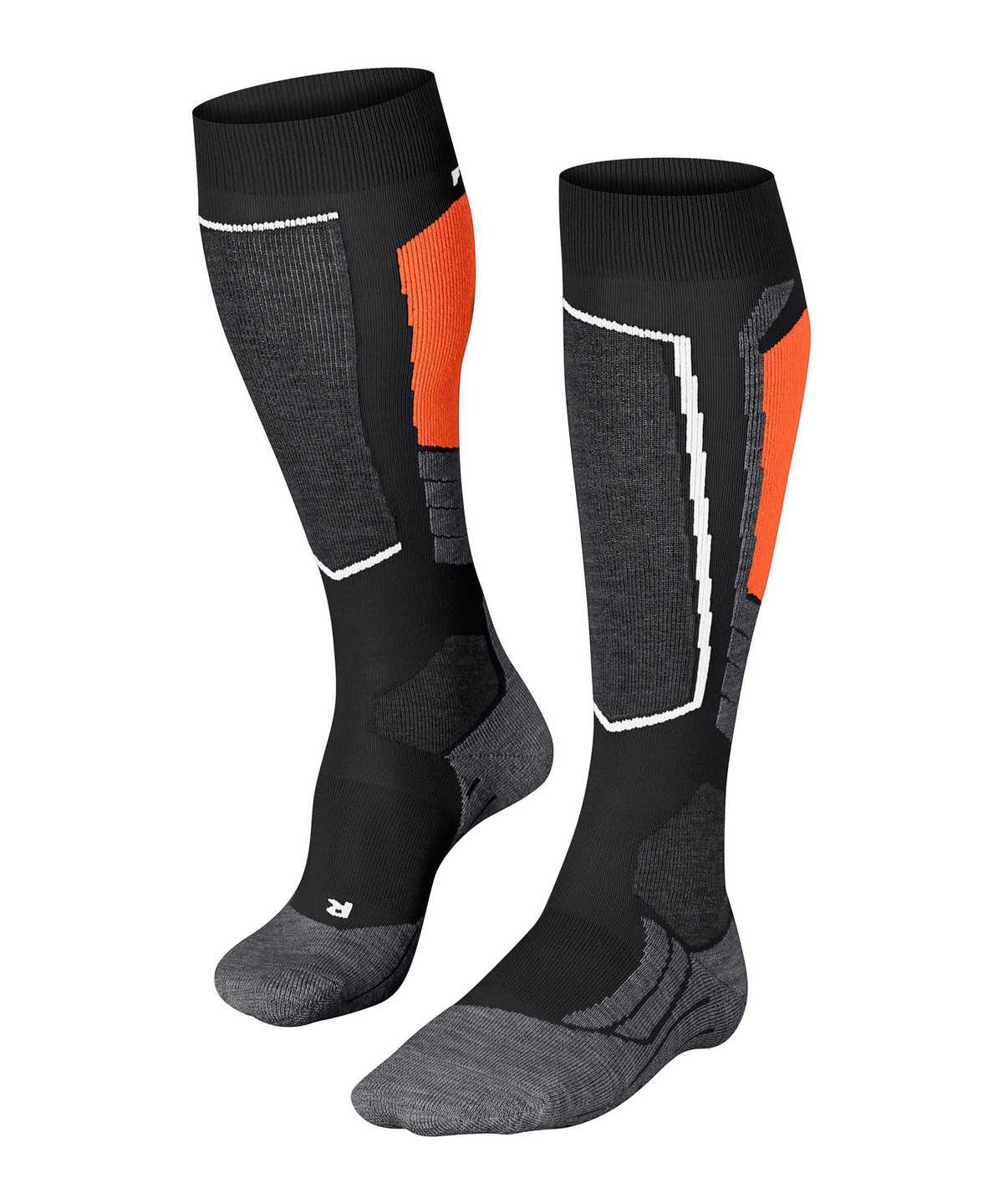 Falke SK2 Intermediate Skiing Knee-high Socks Naisten Sports Socks Mustat | 52139OMXT