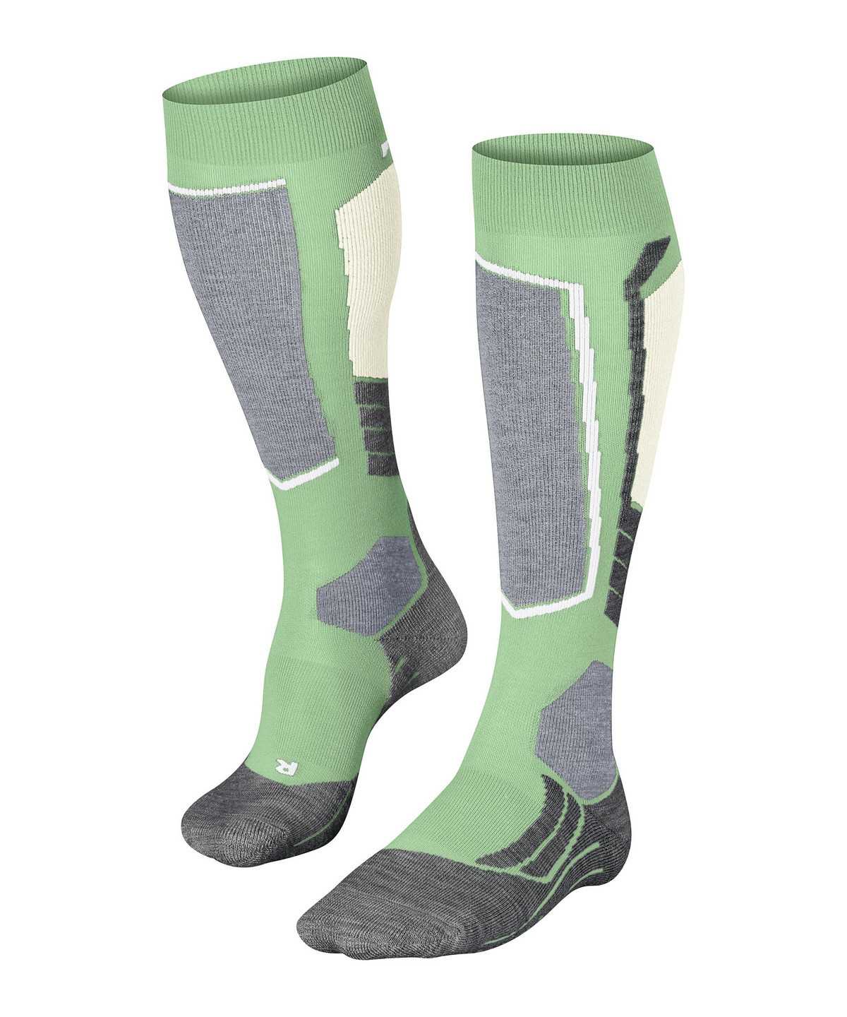 Falke SK2 Intermediate Skiing Knee-high Socks Naisten Sports Socks Vihreä | 71298HTUM