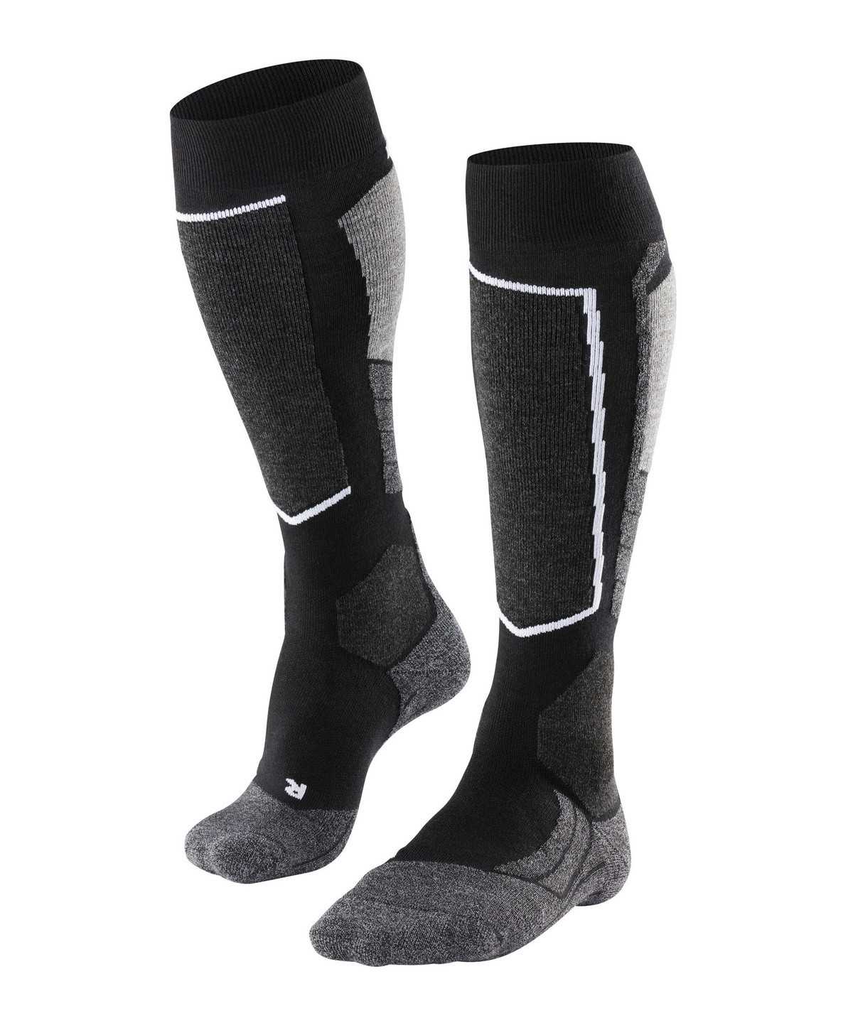 Falke SK2 Intermediate Skiing Knee-high Socks Naisten Sports Socks Mustat | 40718SPJN