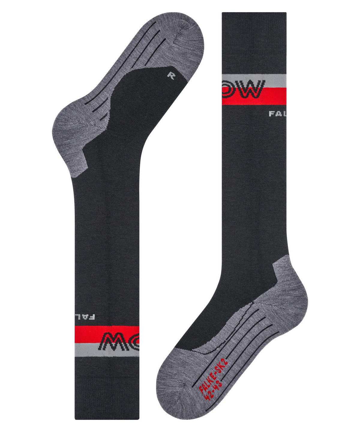 Falke SK2 Intermediate Skiing Knee-high Socks Miesten Sukat Mustat | 09643BGMW