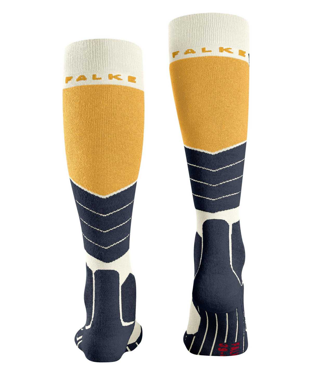 Falke SK2 Intermediate Skiing Knee-high Socks Miesten Sukat Valkoinen | 13205GLVB