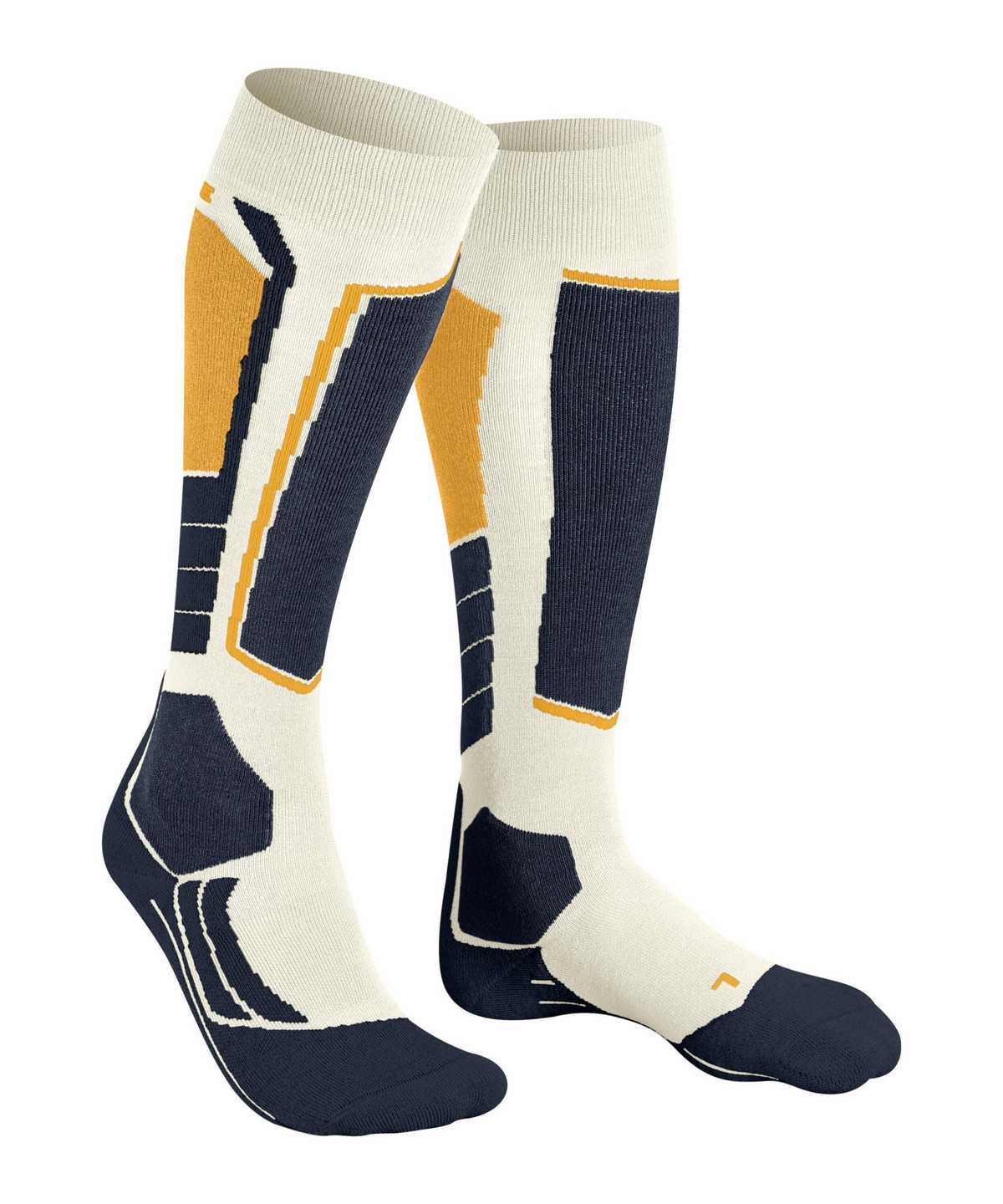 Falke SK2 Intermediate Skiing Knee-high Socks Miesten Sukat Valkoinen | 13205GLVB