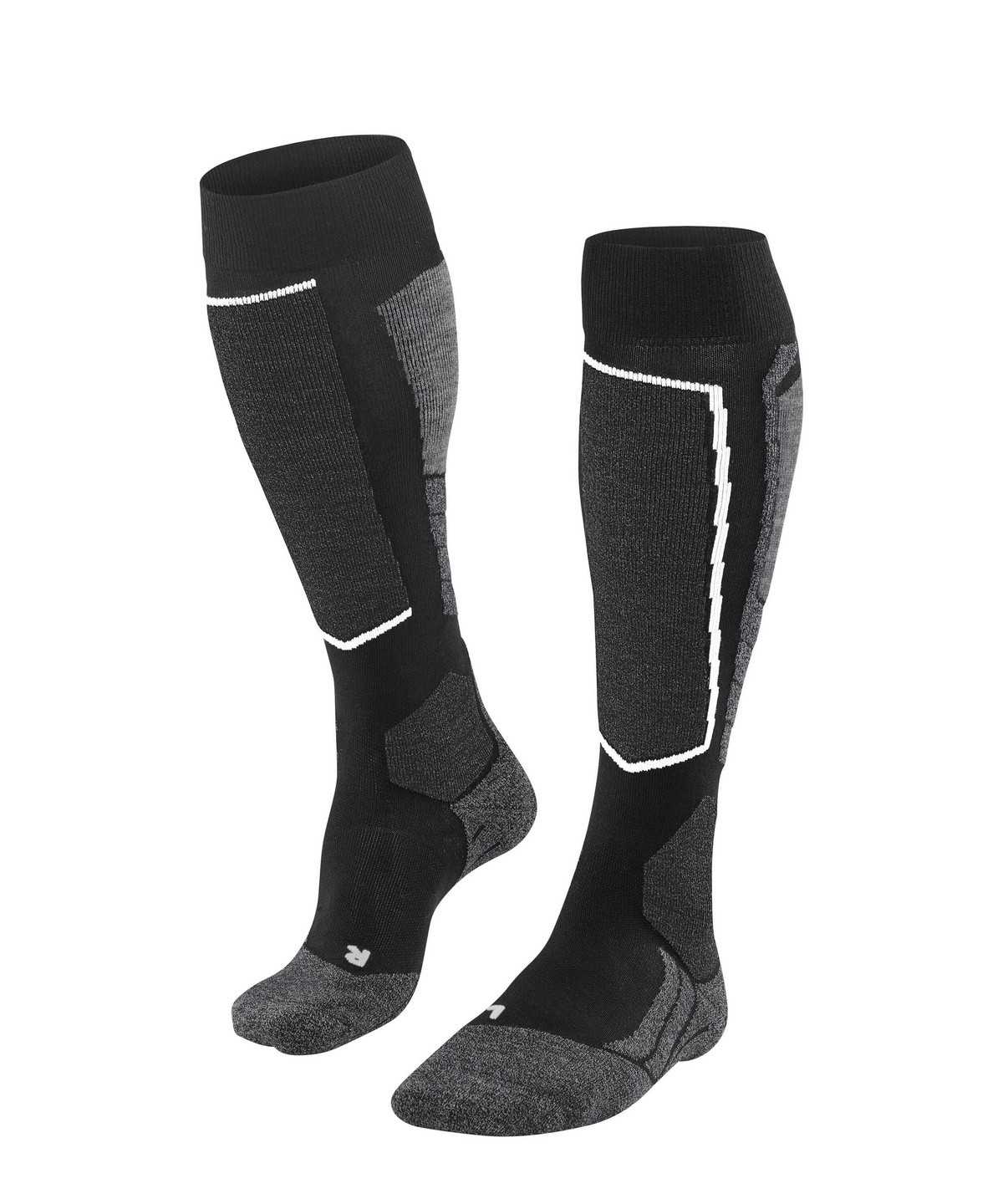 Falke SK2 Intermediate Vegan Skiing Knee-high Socks Miesten Sukat Mustat | 39825IOCG