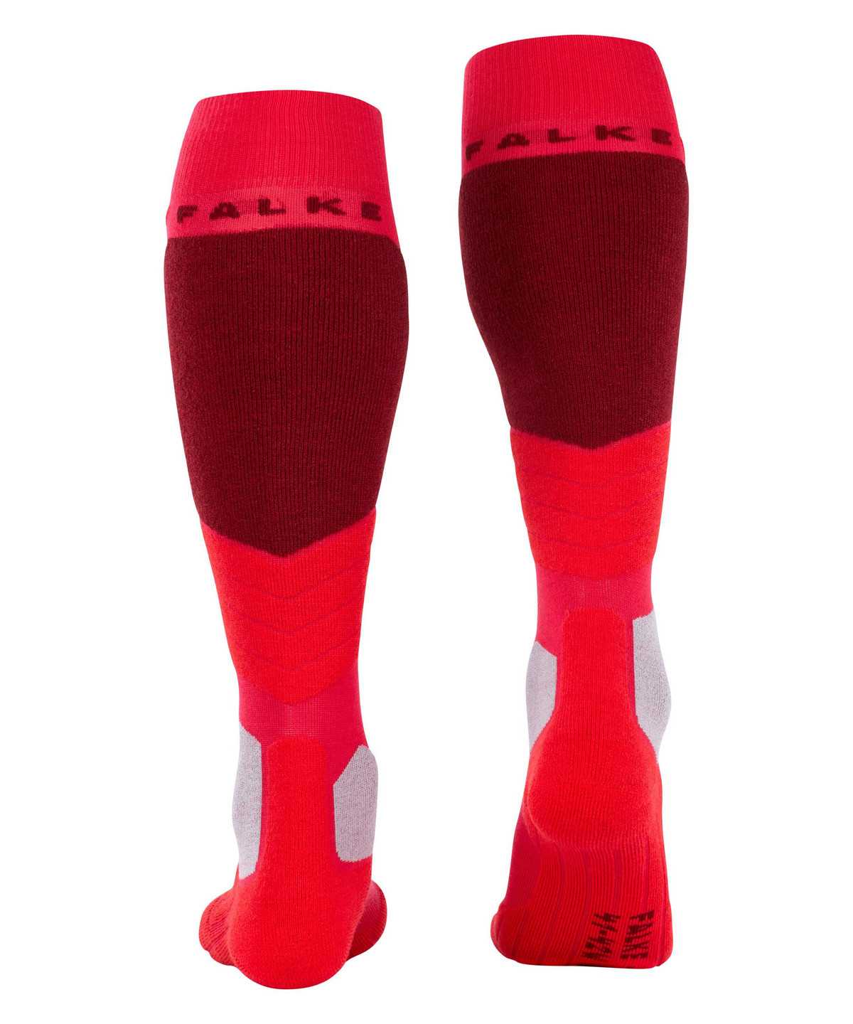 Falke SK2 Intermediate Wool Skiing Knee-high Socks Naisten Sports Socks Punainen | 65190KPJX