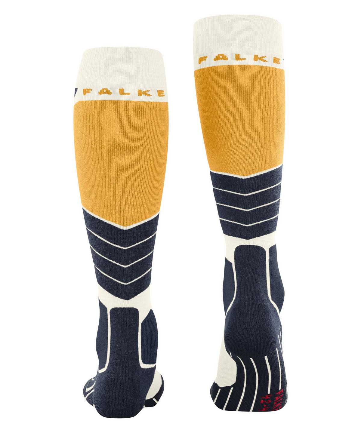 Falke SK2 Intermediate Wool Skiing Knee-high Socks Miesten Sukat Valkoinen | 85941KHAV