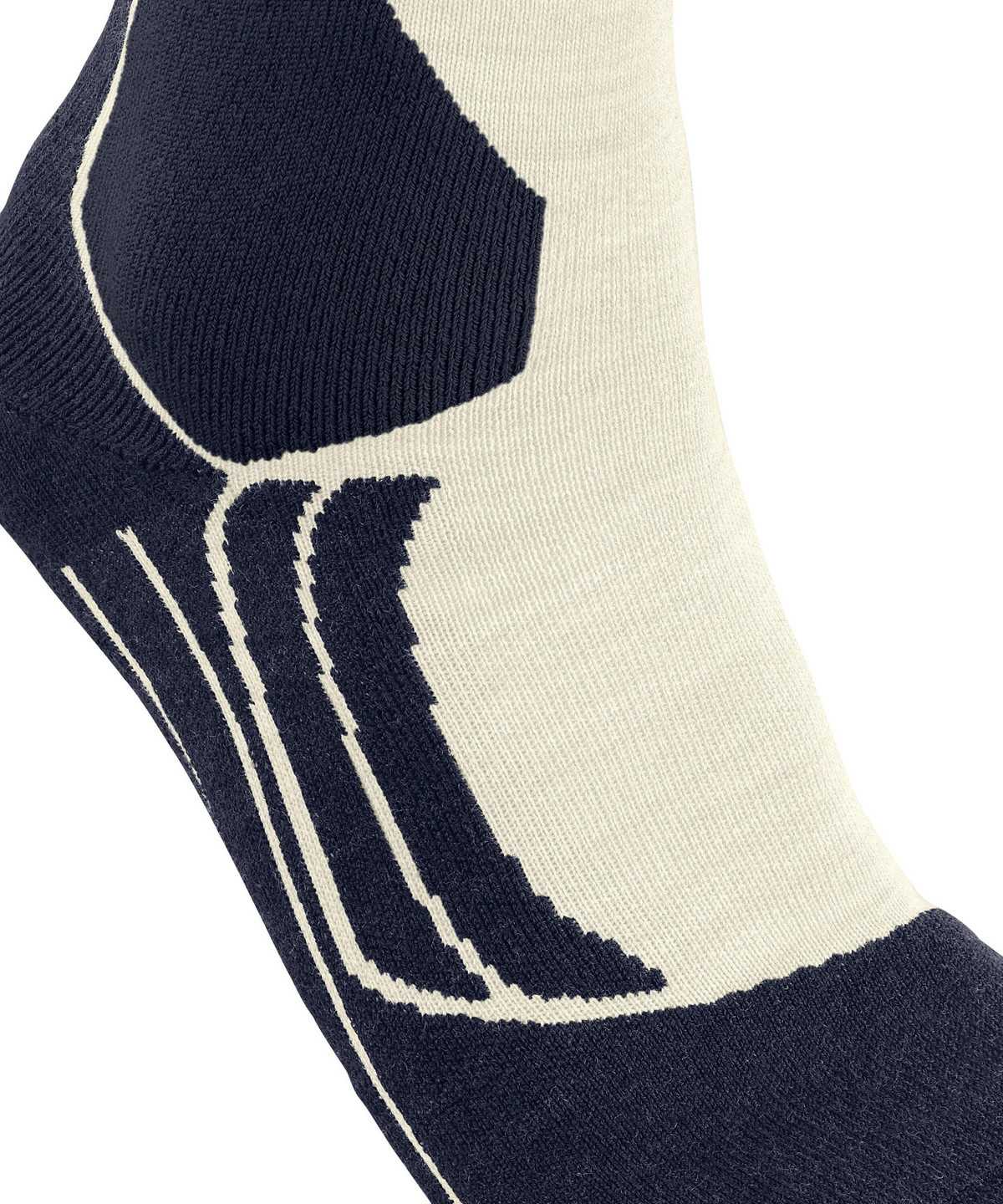 Falke SK2 Intermediate Wool Skiing Knee-high Socks Miesten Sukat Valkoinen | 85941KHAV