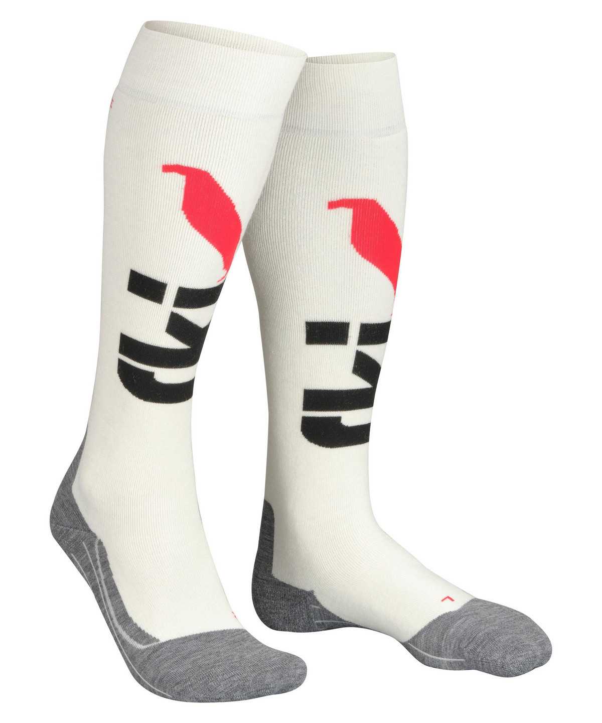 Falke SK4 125 Years Skiing Knee-high Socks Naisten Sports Socks Valkoinen | 53417NFCE