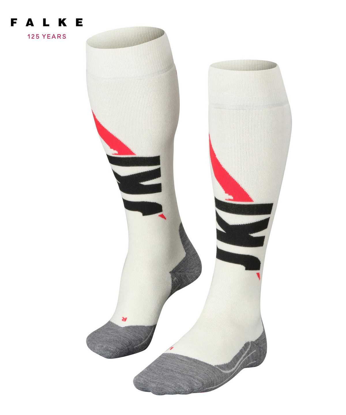 Falke SK4 125 Years Skiing Knee-high Socks Naisten Sports Socks Valkoinen | 53417NFCE