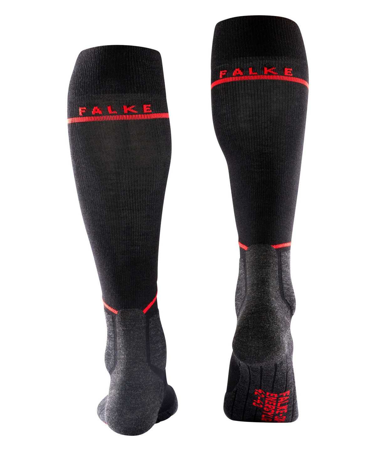 Falke SK4 Advanced Compression Light Skiing Knee-high Socks Miesten Sukat Mustat | 15769UVAF