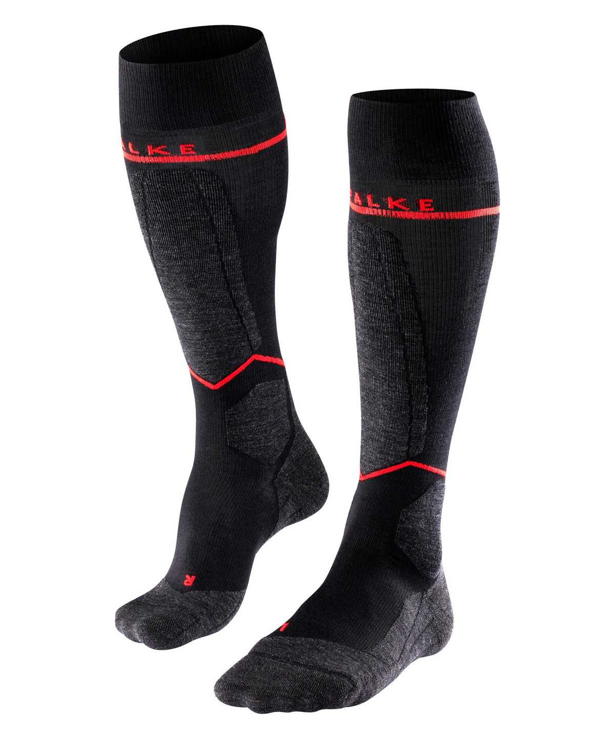 Falke SK4 Advanced Compression Light Skiing Knee-high Socks Miesten Sukat Mustat | 15769UVAF