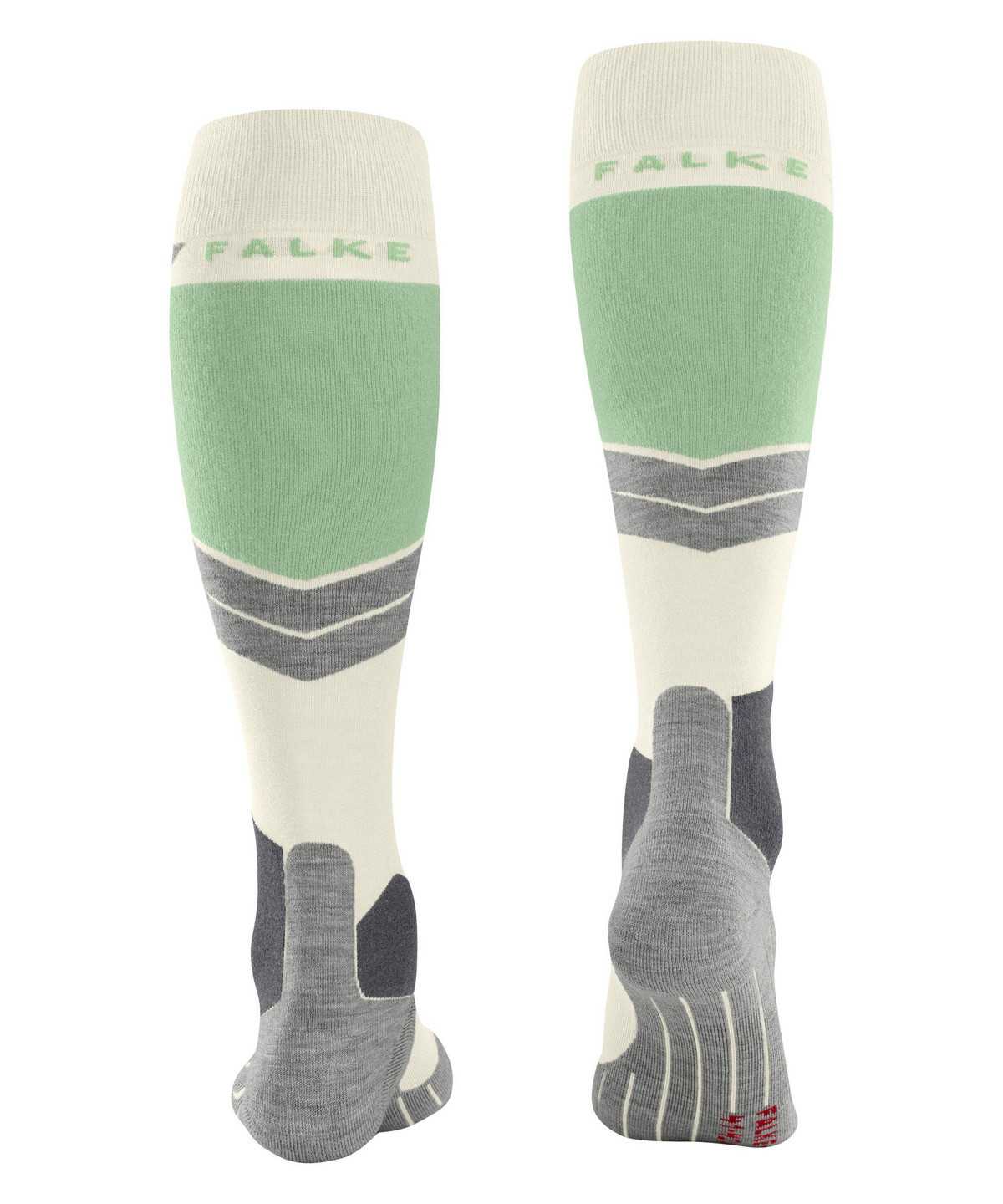 Falke SK4 Advanced Skiing Knee-high Socks Naisten Sports Socks Valkoinen | 95067MTGO