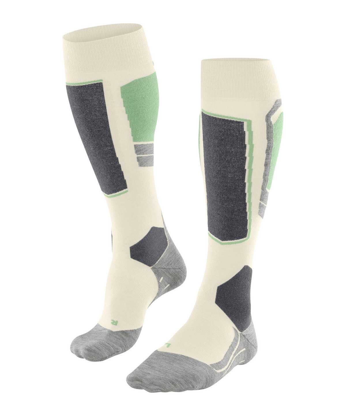 Falke SK4 Advanced Skiing Knee-high Socks Naisten Sports Socks Valkoinen | 95067MTGO