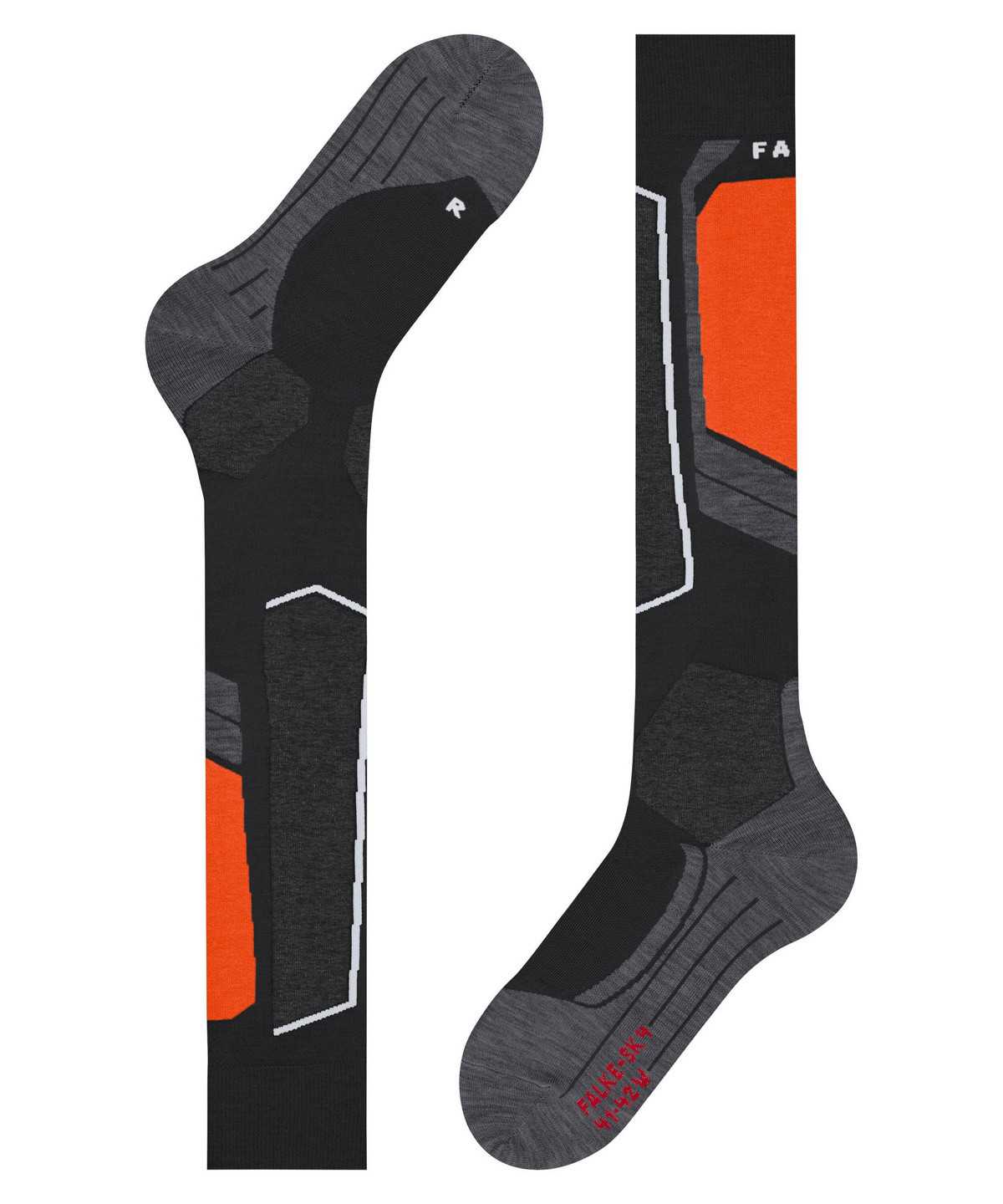 Falke SK4 Advanced Skiing Knee-high Socks Naisten Sports Socks Mustat | 43720KNDZ